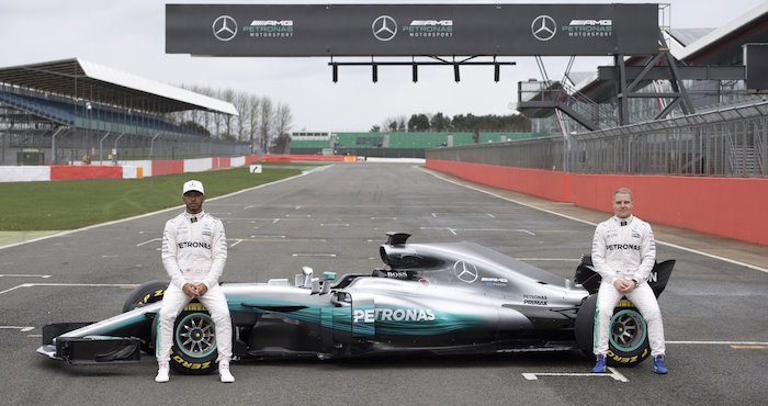 MERCEDES PRESENTA W08
